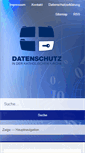 Mobile Screenshot of datenschutz-kirche.de